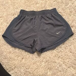 blue nike running shorts
